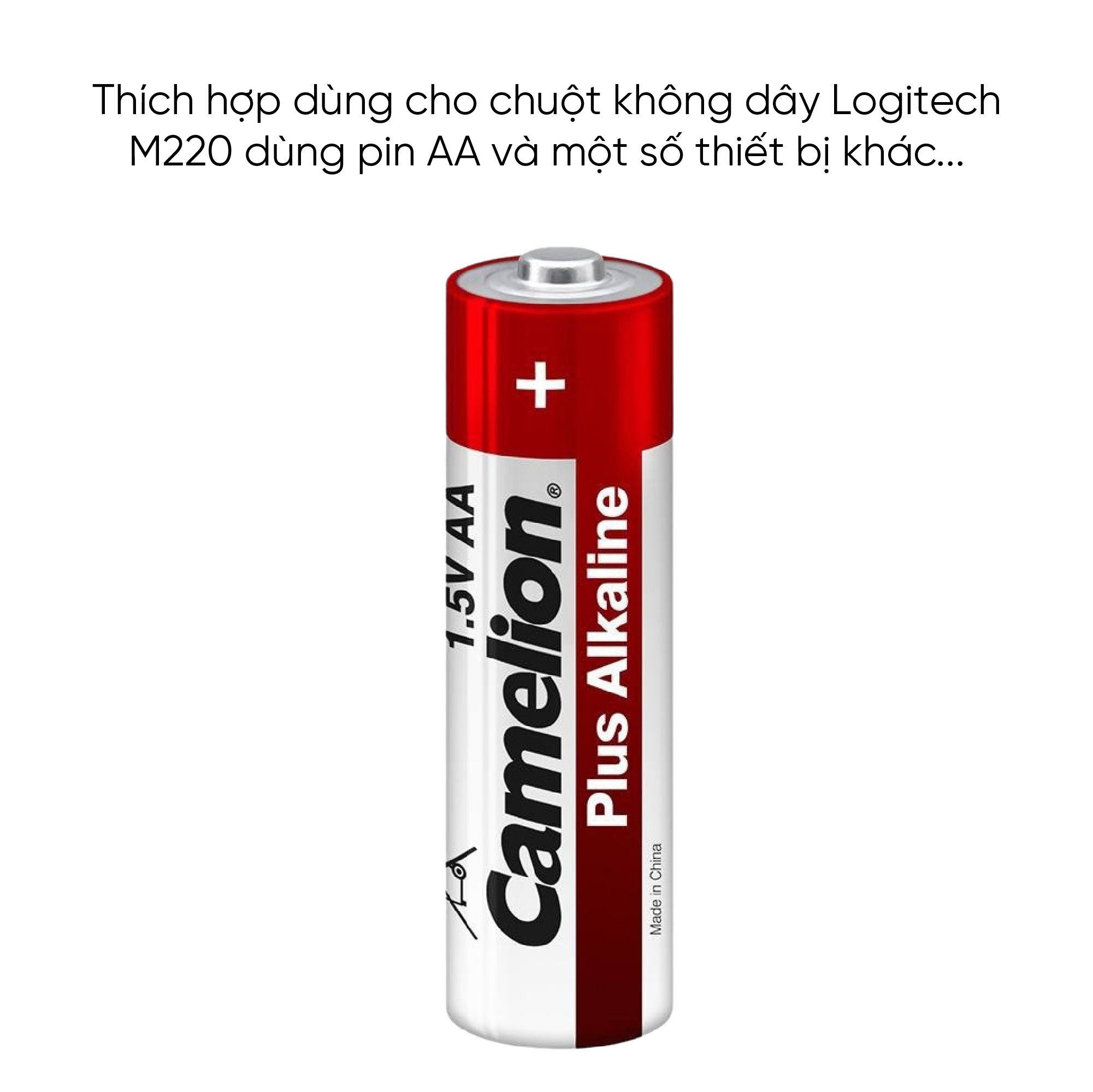 Cặp 2 viên pin AA Plus Alkaline Camelion 1.5V