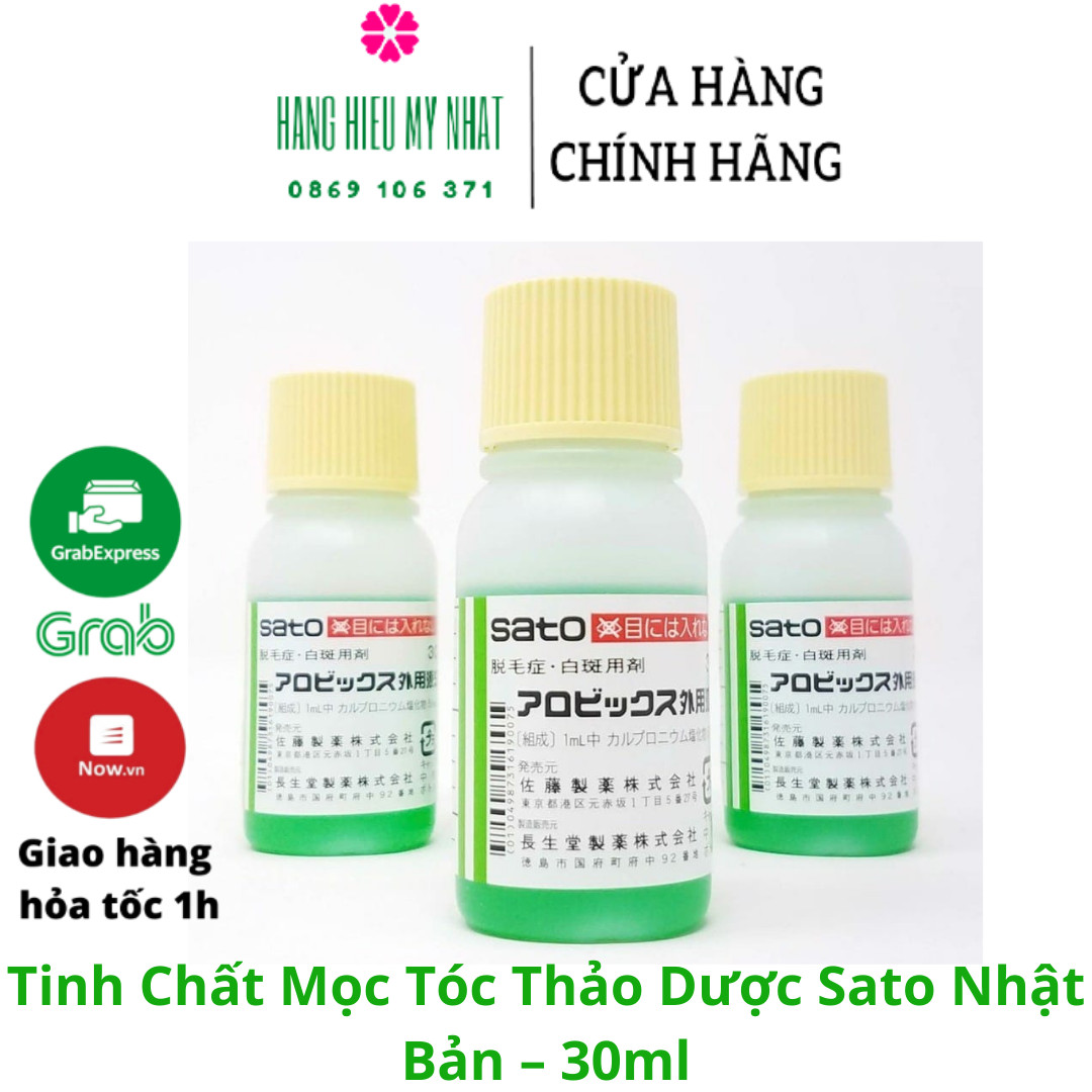 Tinh Chất Mọc Tóc Thảo Dược Sato Nhật Bản – 30ml