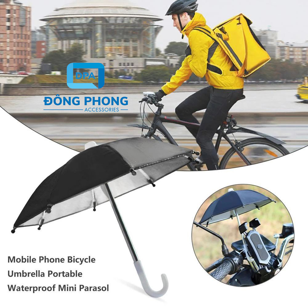 Ô Dù Mini Che Mưa Nắng Cho Điện Thoại