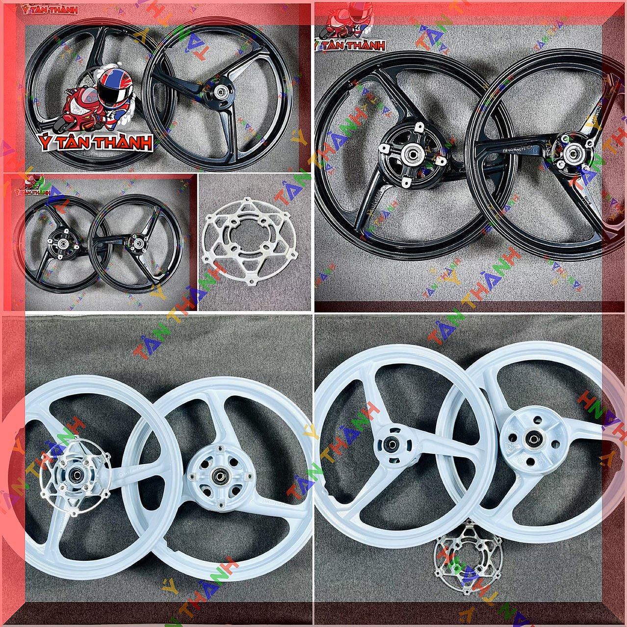 Mâm 3 đao Winner EnKei bản 1.6 1.85 MS37