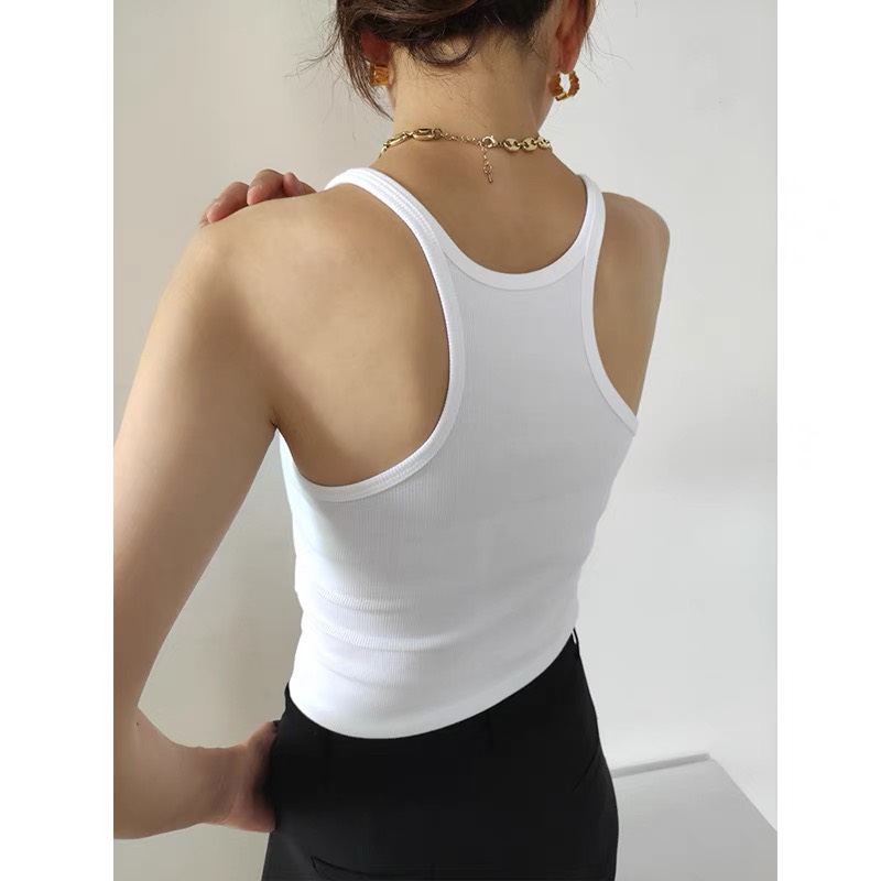 Áo Ba Lỗ Dây Nhỏ Dáng Dài - Tharo Clothing -