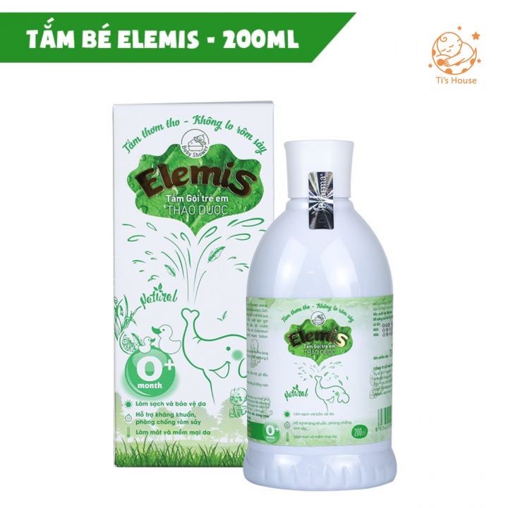 Nước tắm gội thảo dược Elemis 200ml cho bé