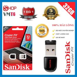 USB 32GB SanDisk 2.0 CZ33 Cruzer Fit - Bảo hành 5 năm thumbnail
