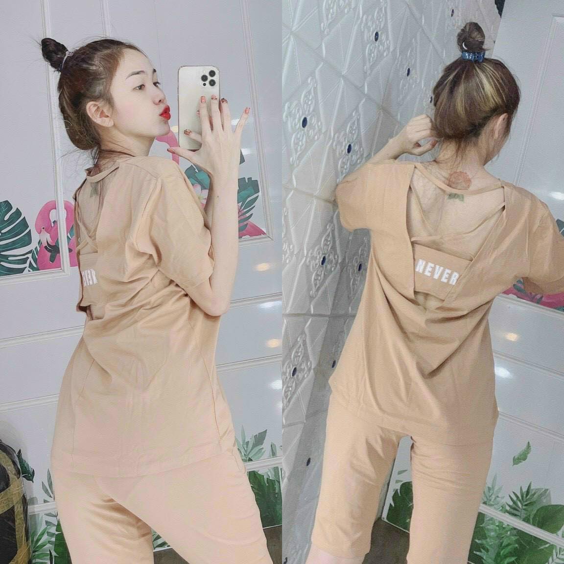 [HCM]BỘ ĐỒ LỮNG HỠ LƯNG COTTON CAO CẤP
