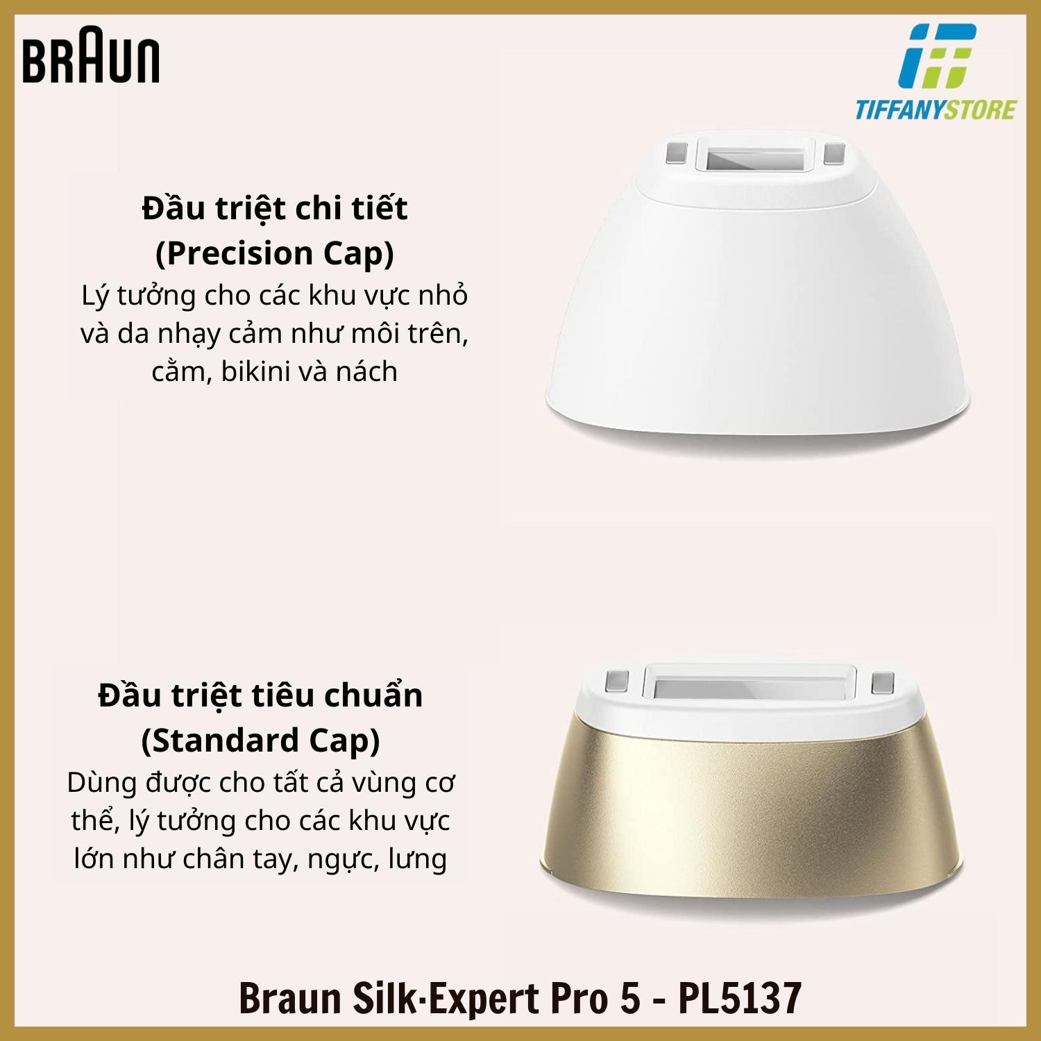 [HCM]Máy triệt lông Braun Silk·Expert Pro 5 - PL5137