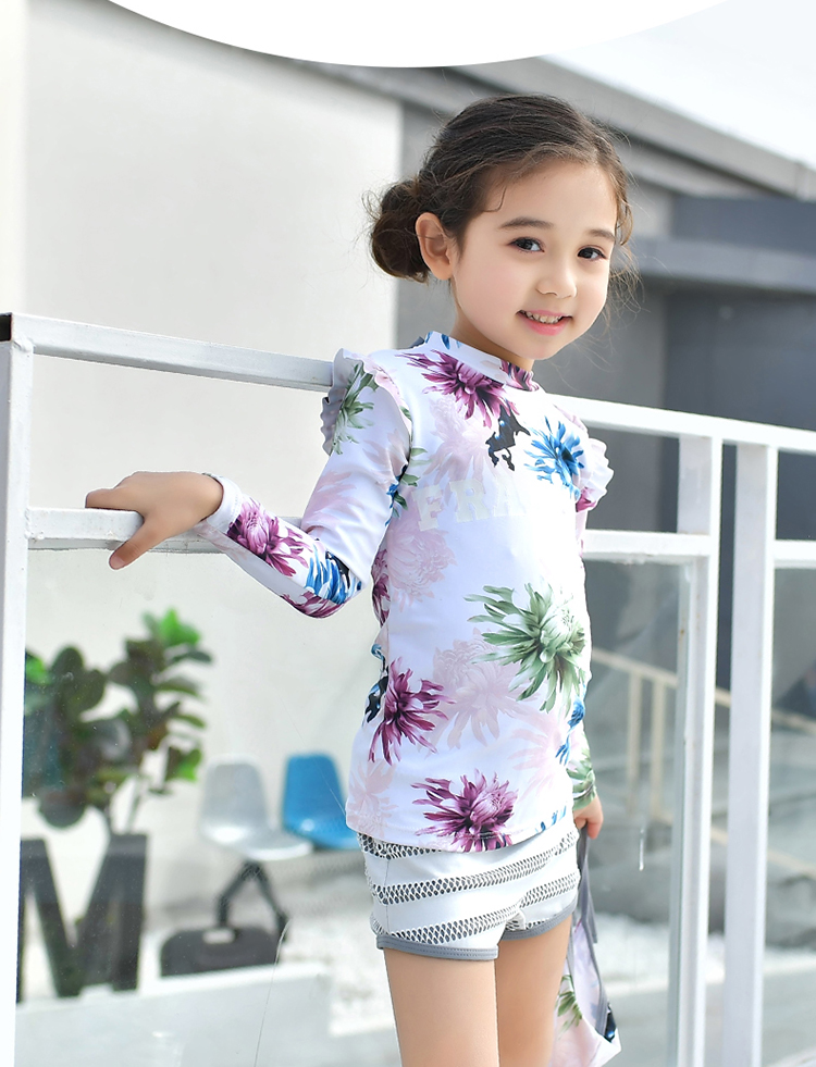 [HCM]Đồ bơi bé gái tay dài