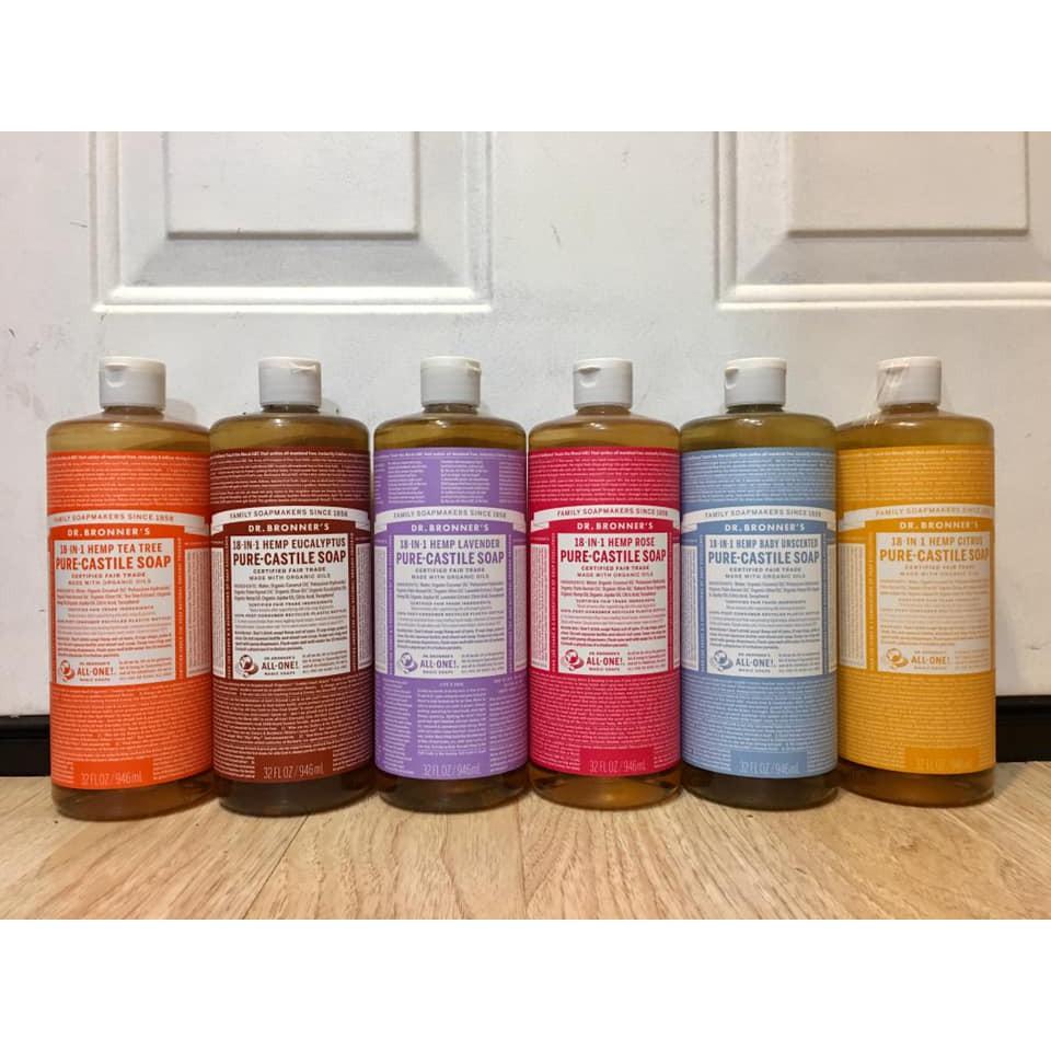 Sữa tắm hữu cơ Dr. Bronner's