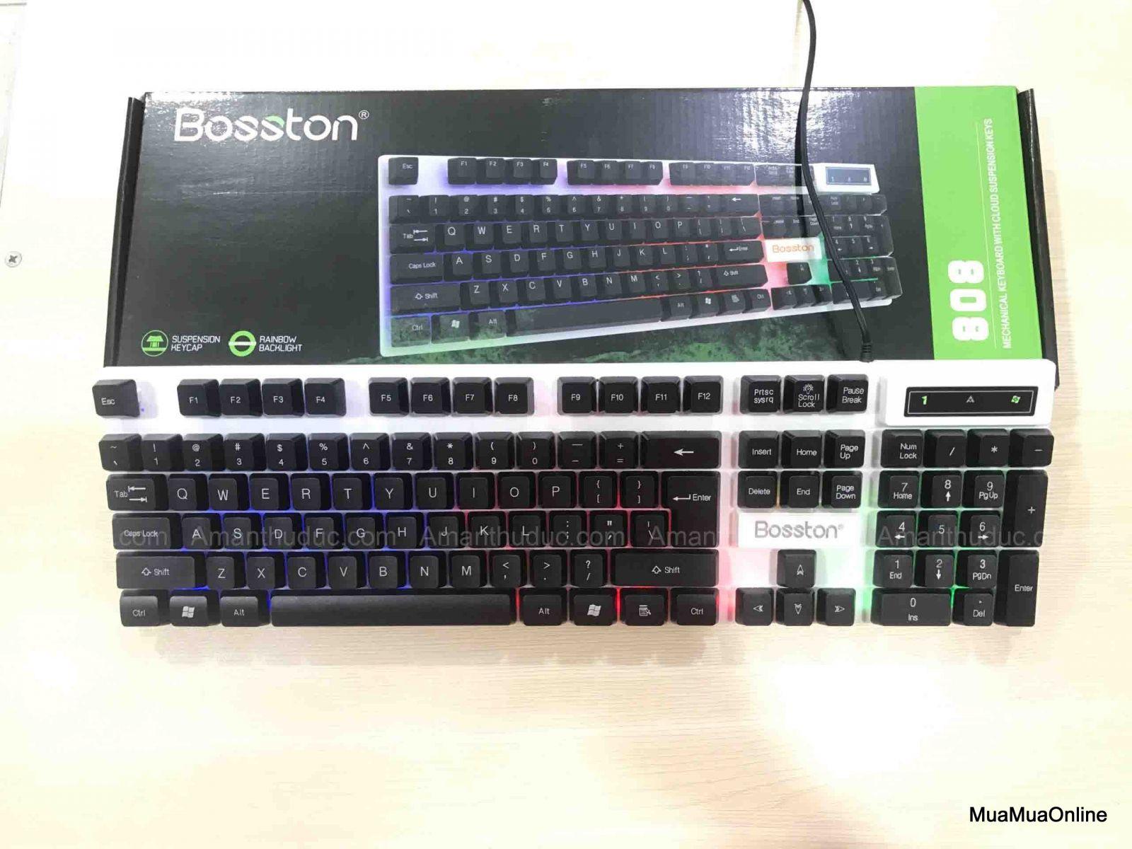 Bàn Phím Chuyên Game Giả Cơ Bosston 808