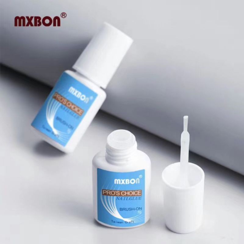 Keo mxbon dán móng nails ()màu xanh siêu chắc