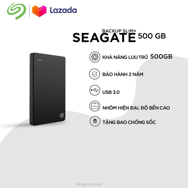 Bảng giá Ổ Cứng Di Động Seagate Backup Slim Plus 500GB Phong Vũ