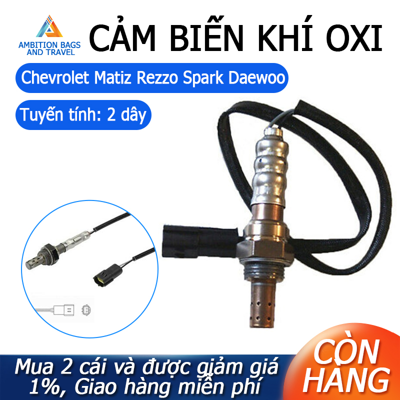 Đầu cảm biến oxy cho chevrolet matiz rezzo spark daewoo nubira 2005-2016 96253546 - intl