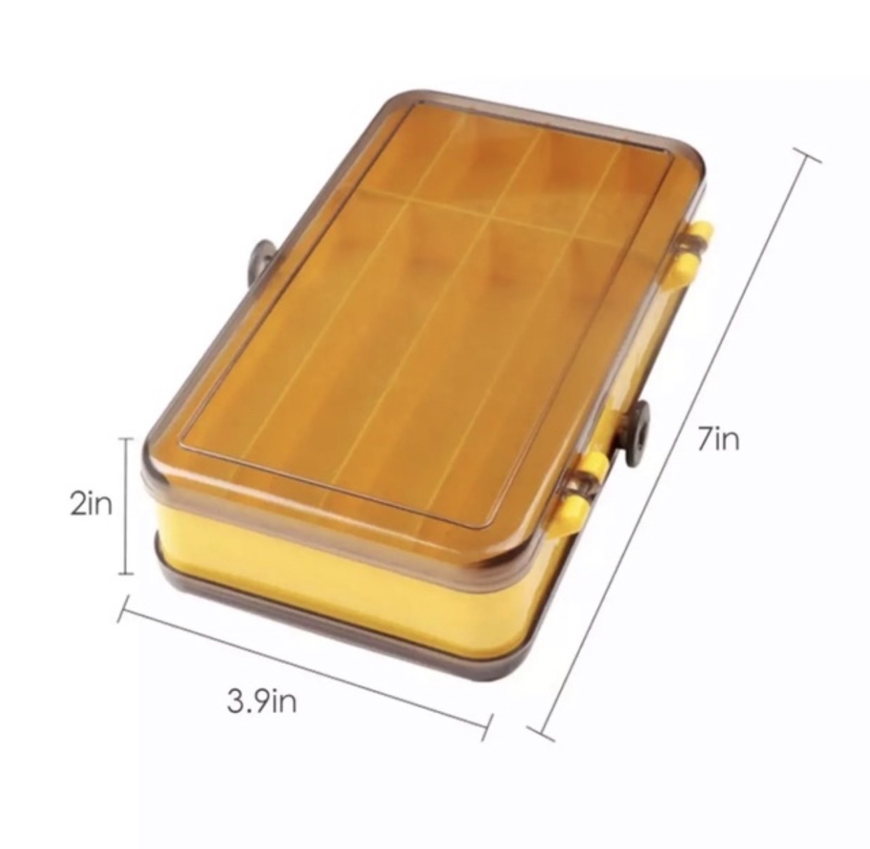 Hộp đựng mồi giả câu lure 2 mặt