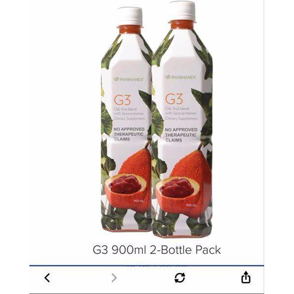 Nước Gấc G3 Nuskin (Một Chai 900Ml)