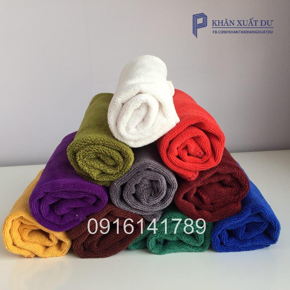 Combo 30 Khăn gội spa, khăn lau đầu 35 x 75 cm