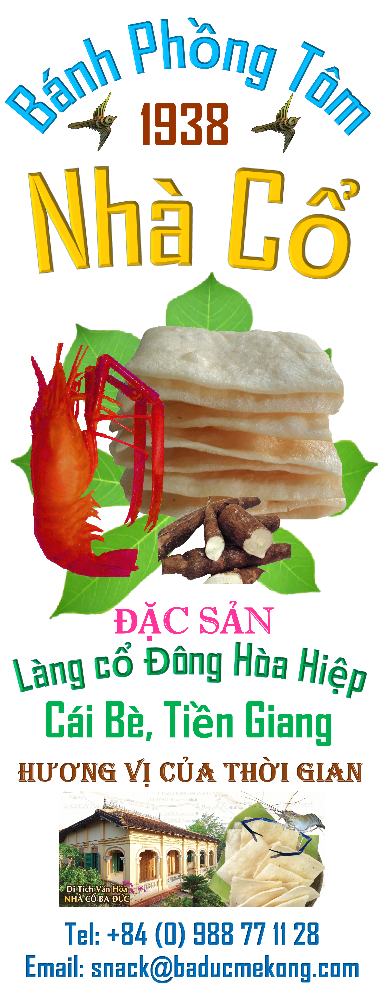 BÁNH PHỒNG TÔM NHÀ CỔ