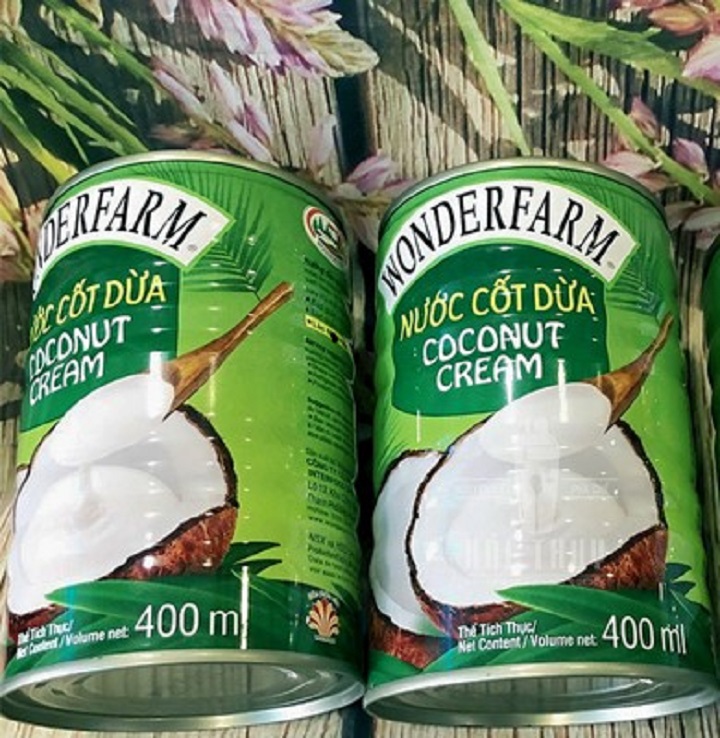 Nước cốt dừa Wonderfarm 400ml