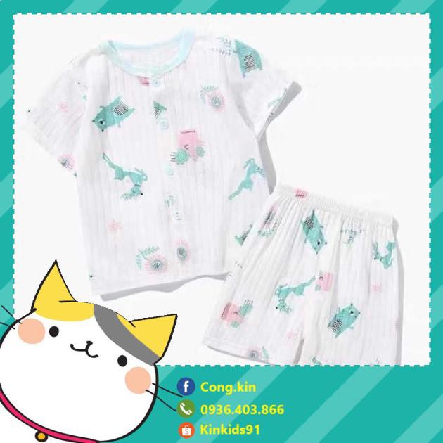 [Kinkids91] Bộ cotton giấy cho bé hàng QCCC