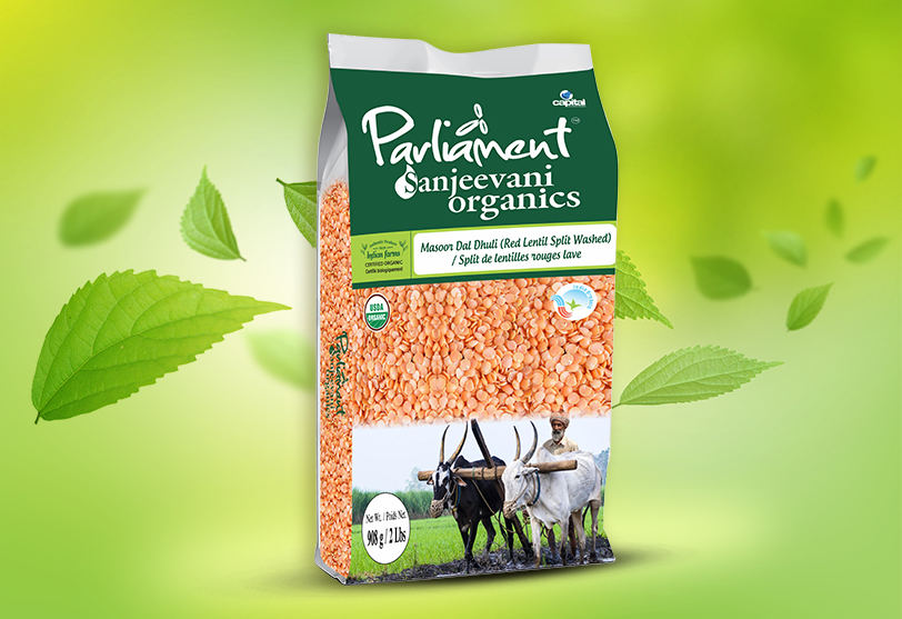 Đậu lăng đỏ hữu cơ Parliament 500g