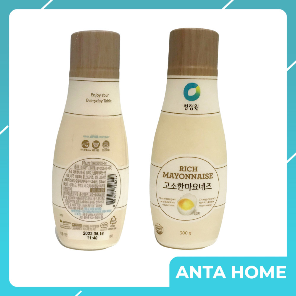 Sốt mayonnaise Deasang Hàn Quốc chai 300g