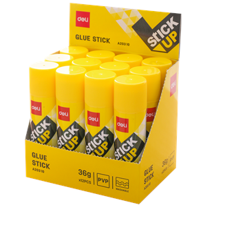 Hồ khô dán giấy Deli EA20310 vàng 36G