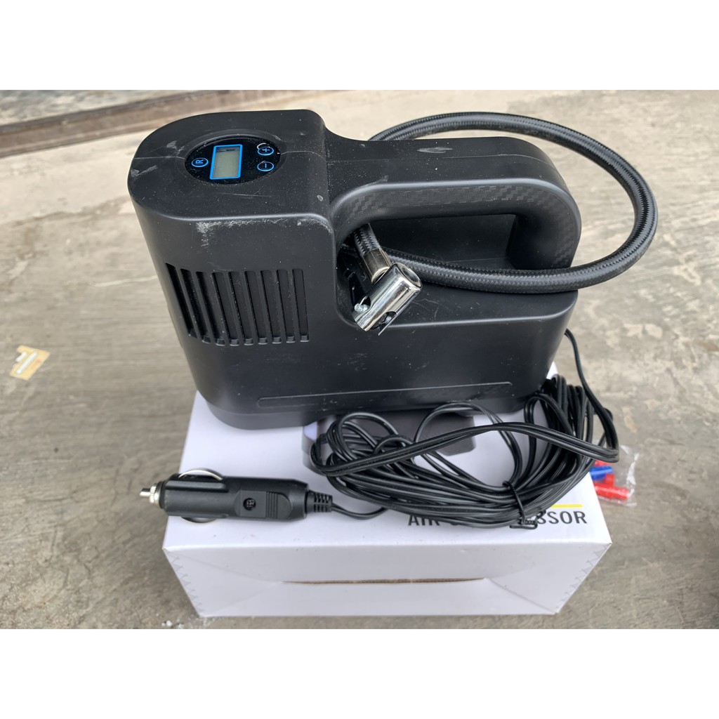 Máy bơm lốp ô tô, xe máy 12v