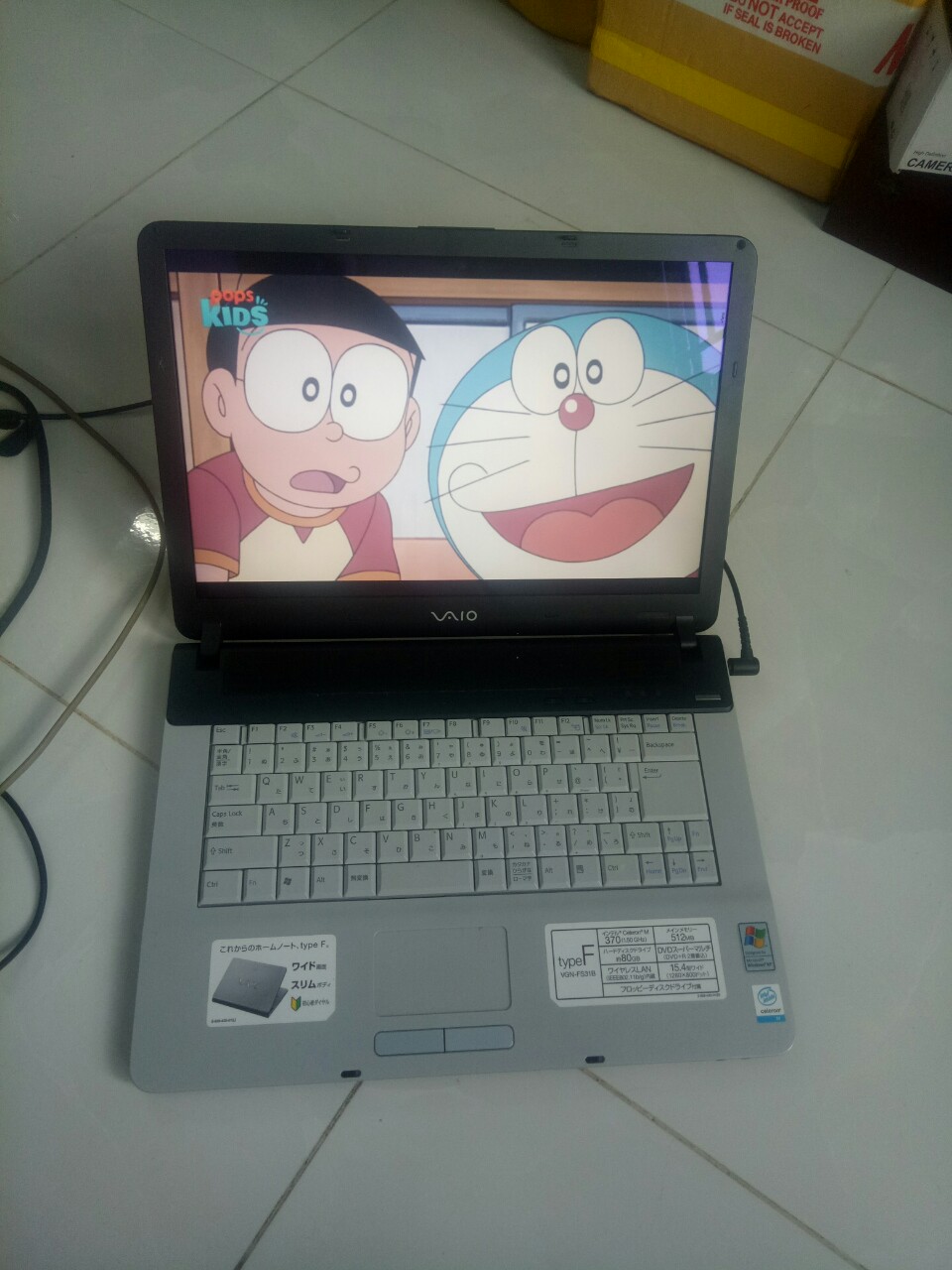 LAPTOP SONY CHO BÉ SEM DOREMON