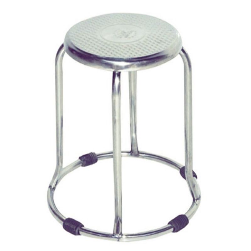 Ghế inox cao cấp loại dày, ghế đôn inox cao