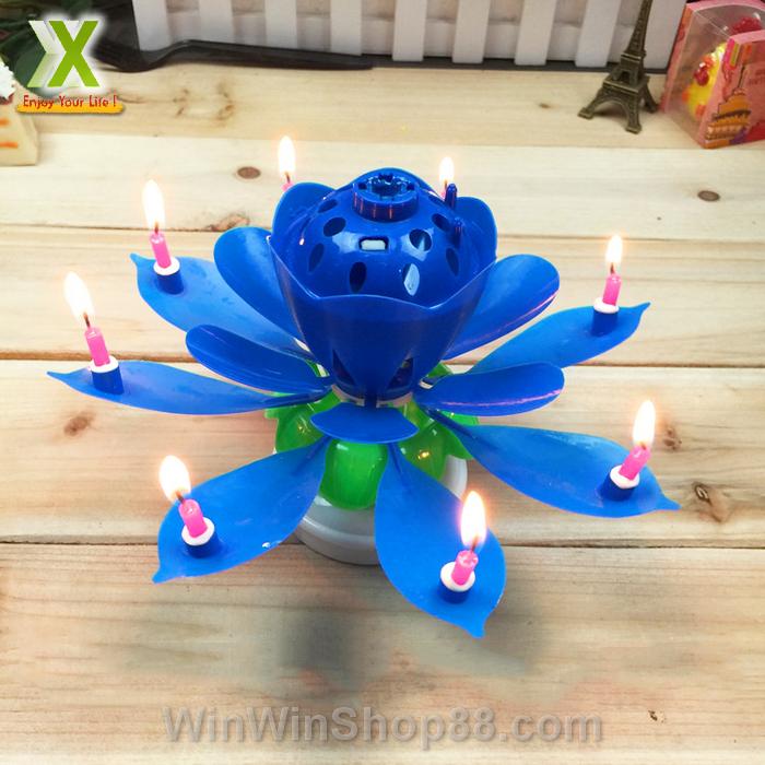 Nến sinh nhật nở hoa và phát nhạc V.2