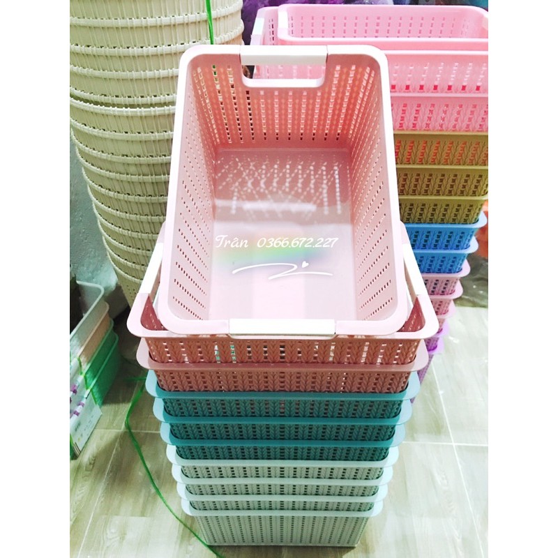 Rổ Đan Không Nắp Size Nhỏ( Size Trung- Đại Khách Ib Shop Lấy Link)