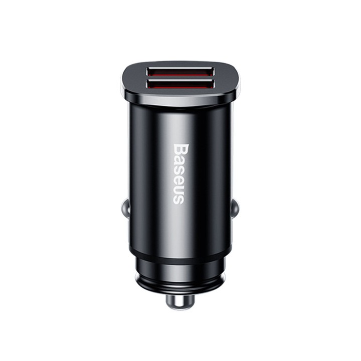 SẠC XE HƠI 2 CỔNG DUAL QUICK CHARGE 3.0 BASEUS
