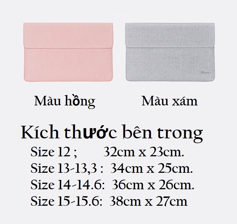 [HCM]Túi chống sốc cho Macbook. Brinch.