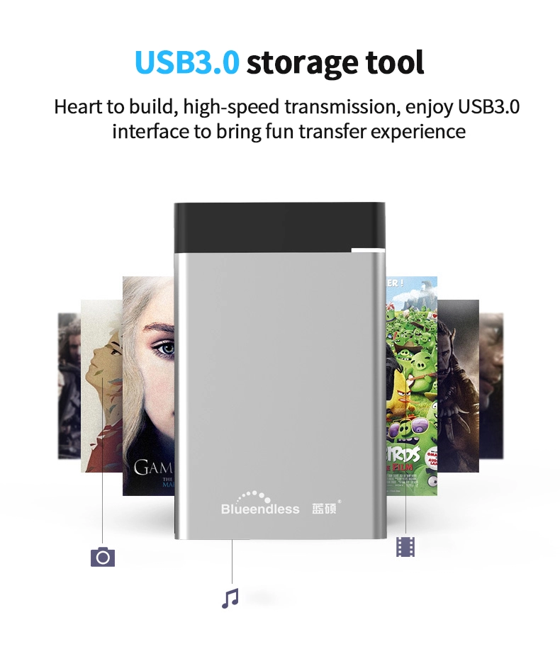 Box hdd type c,box ssd type c(USB 3.1 gen 2)