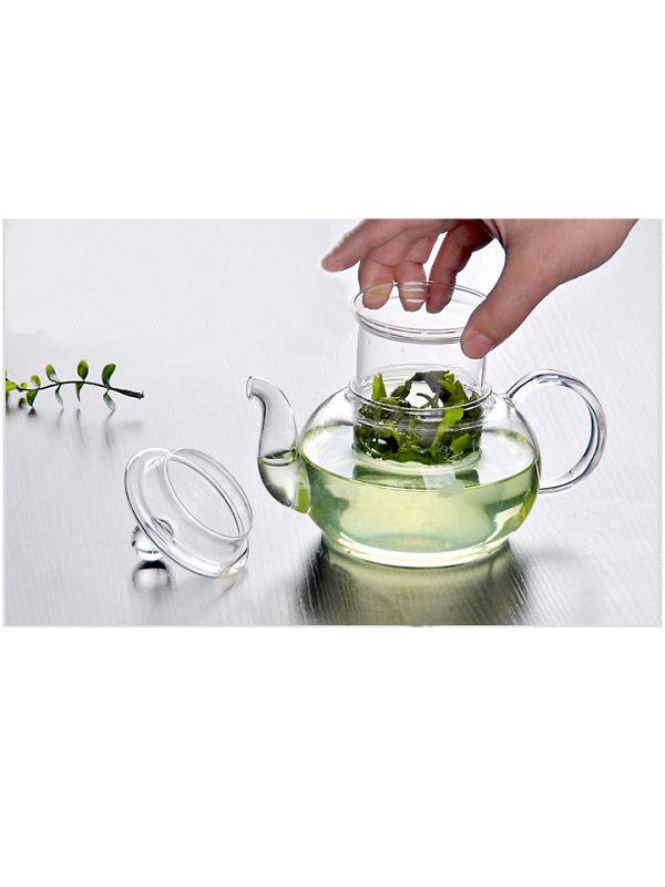 Bộ ấm chén pha trà thủy tinh Zeno SET10
