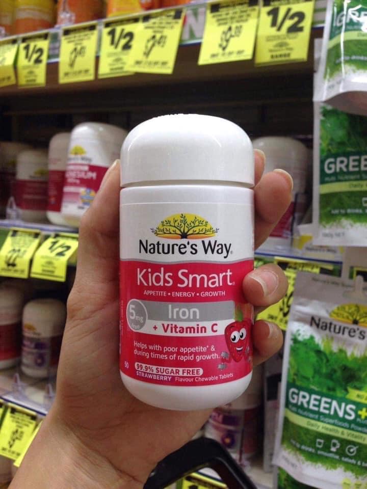 Nature’s Way Kids Smart Iron Vitamin C