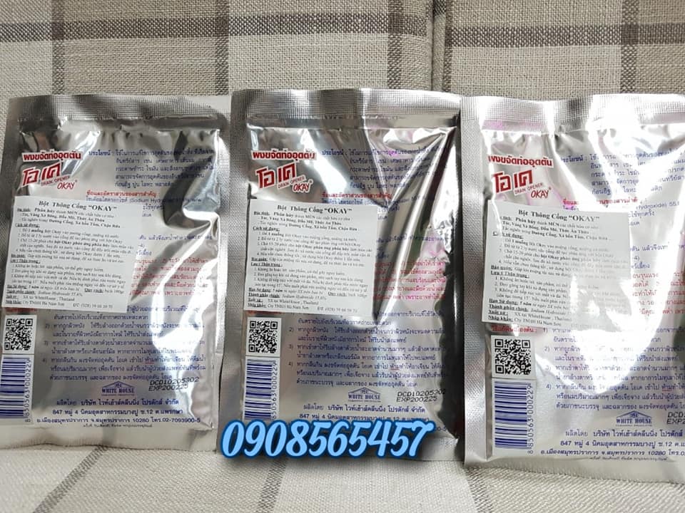 [HCM]BỘT THÔNG CỐNG OKAY THÁI LAN (gói 100g)