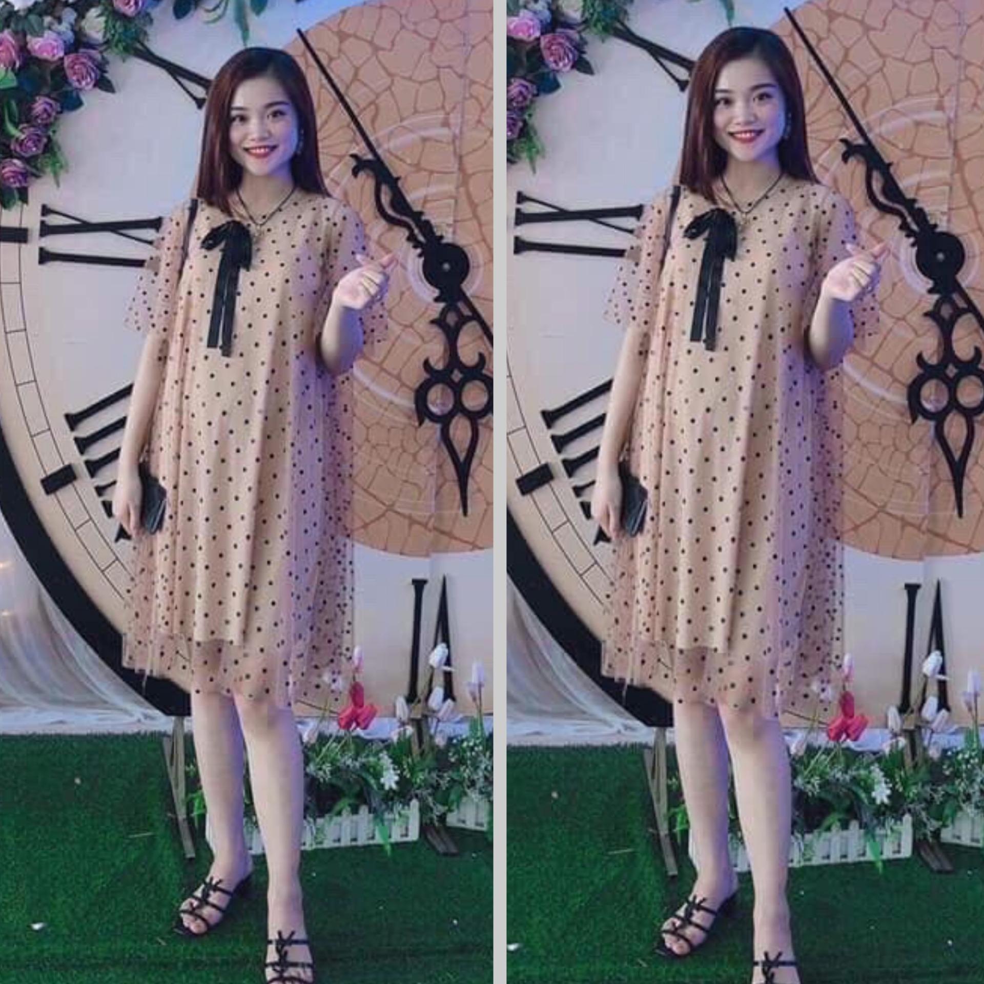 [Hàng Sẵn]Váy bầu thời trang thiết kế đầm bầu xinh công sở Váy bầu dự tiệc cao cấp chuẩn dáng