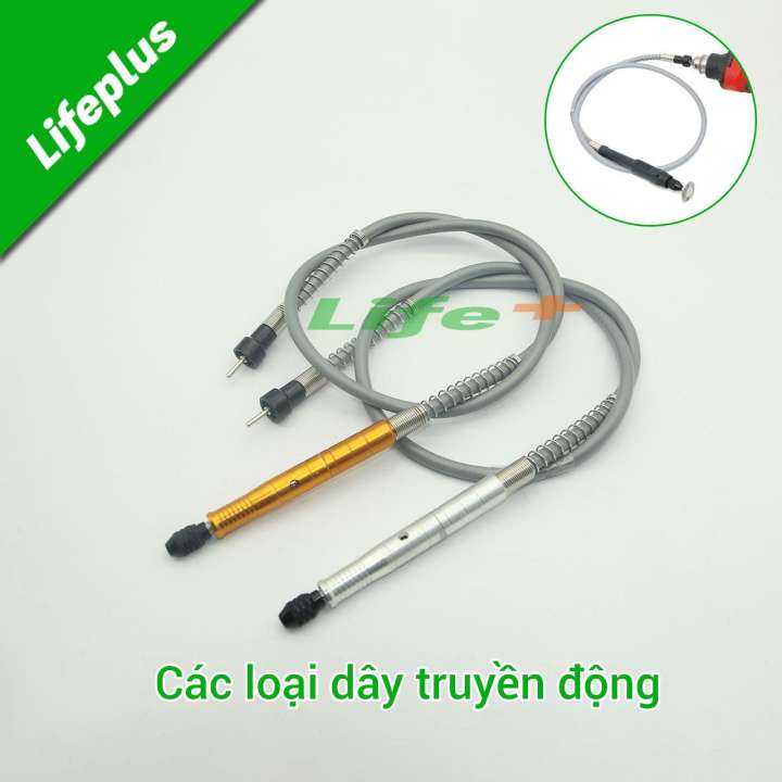 Dây dẫn truyền động máy khoan V2 trục 3.2mm đầu kẹp 3 chấu kẹp mũi 0.5 đến 3.2mm