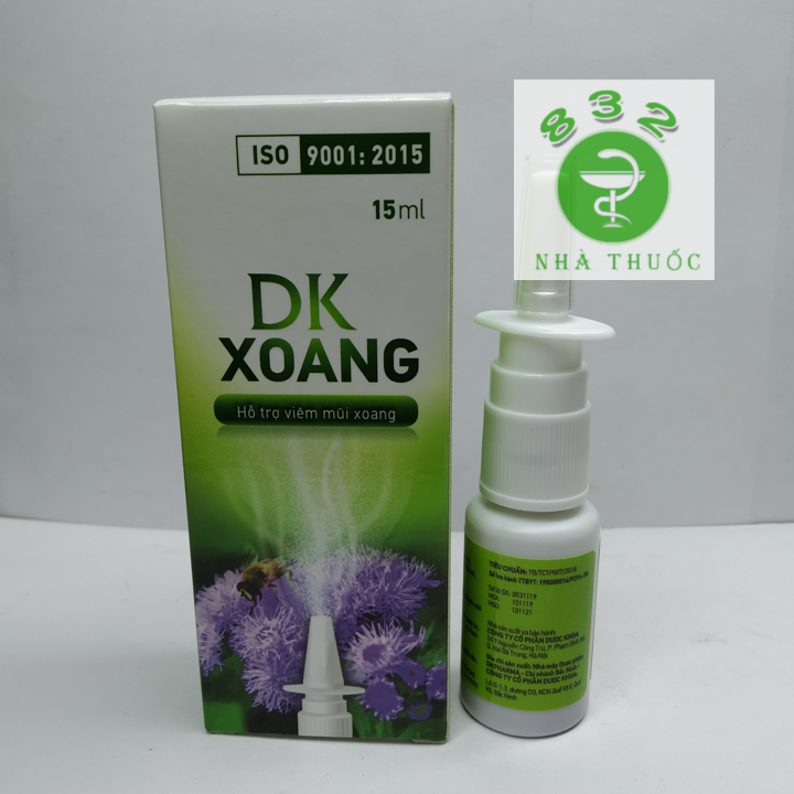 XỊT MŨI DK XOANG 15ml