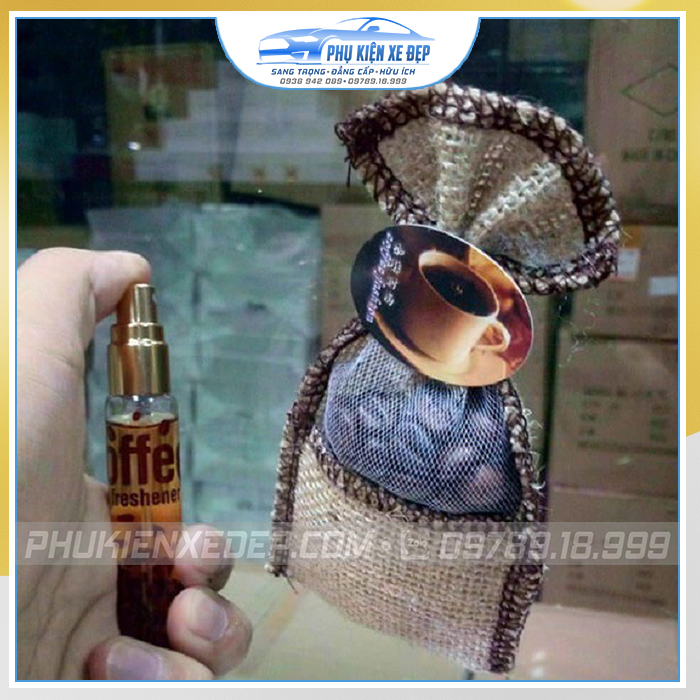 Túi thơm cà phê Hàn Quốc cho ô tô