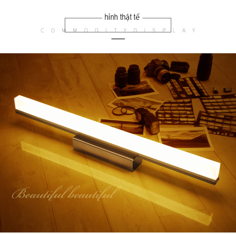 Đèn trang trí rọi gương soi tranh hiện đại 9W ánh vàng Mã: DA0005