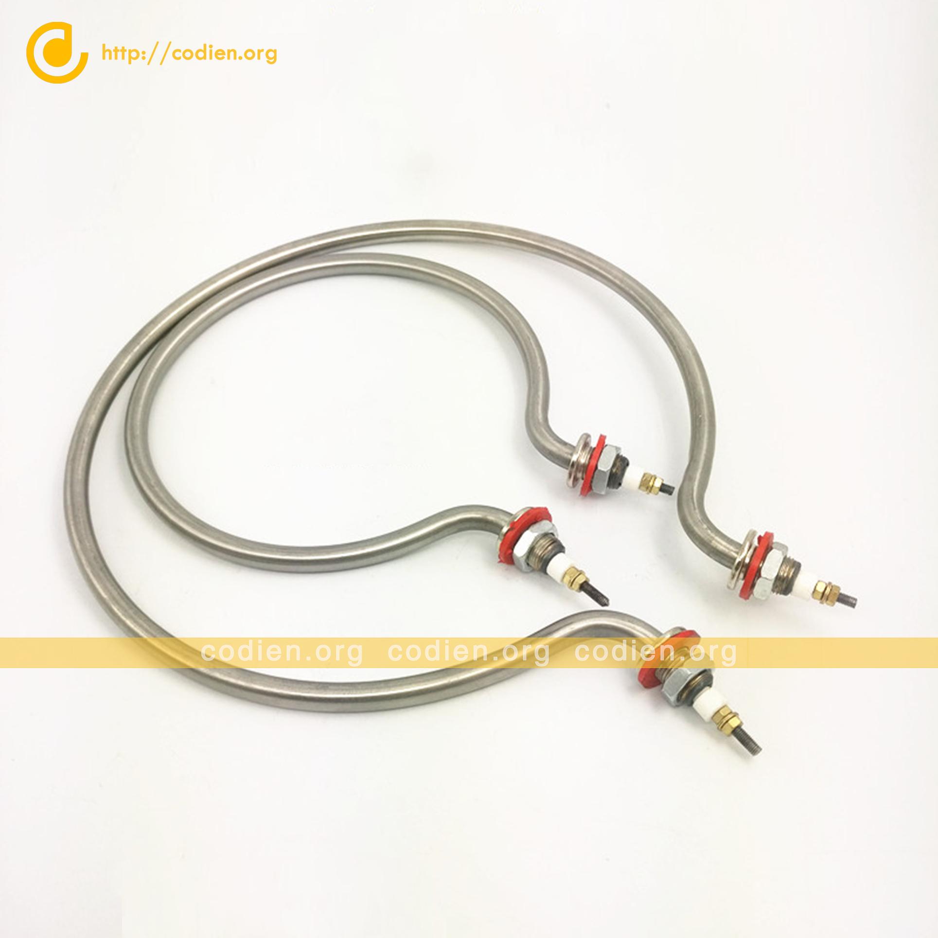 Điện trở vòng tròn đun nước cho nồi công nghiệp, thanh nhiệt vòng tròn