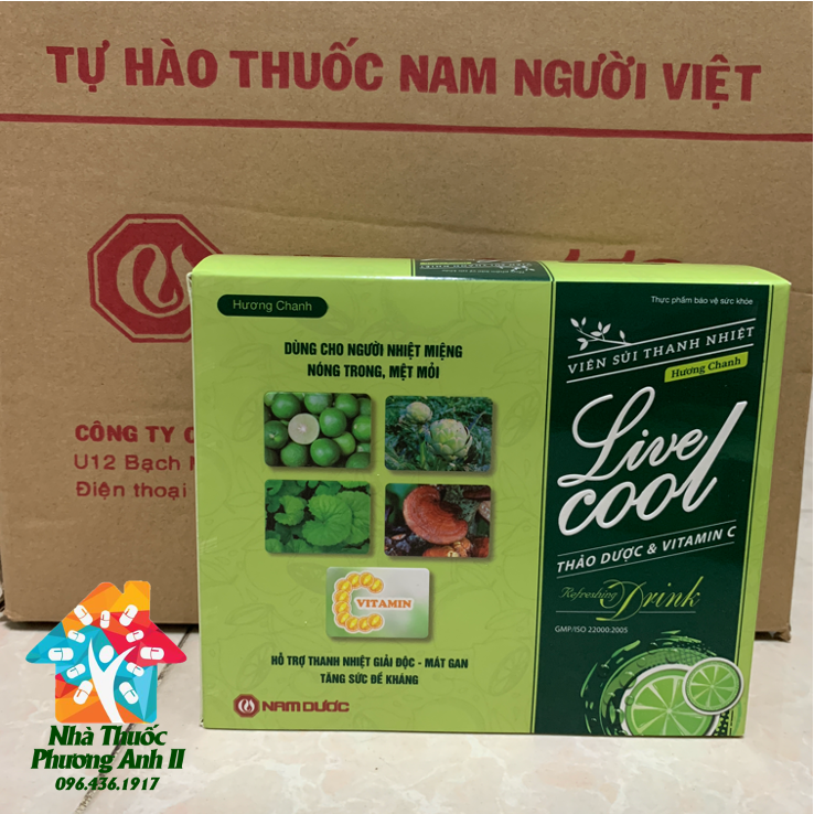 [HCM]Viên sủi thanh nhiệt Live Cool
