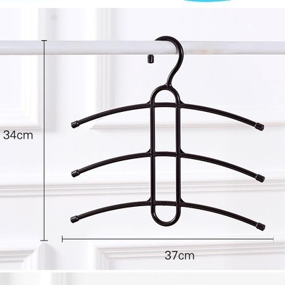 THANH LÝ Móc Quần Áo 3 Tầng Bằng Sắt