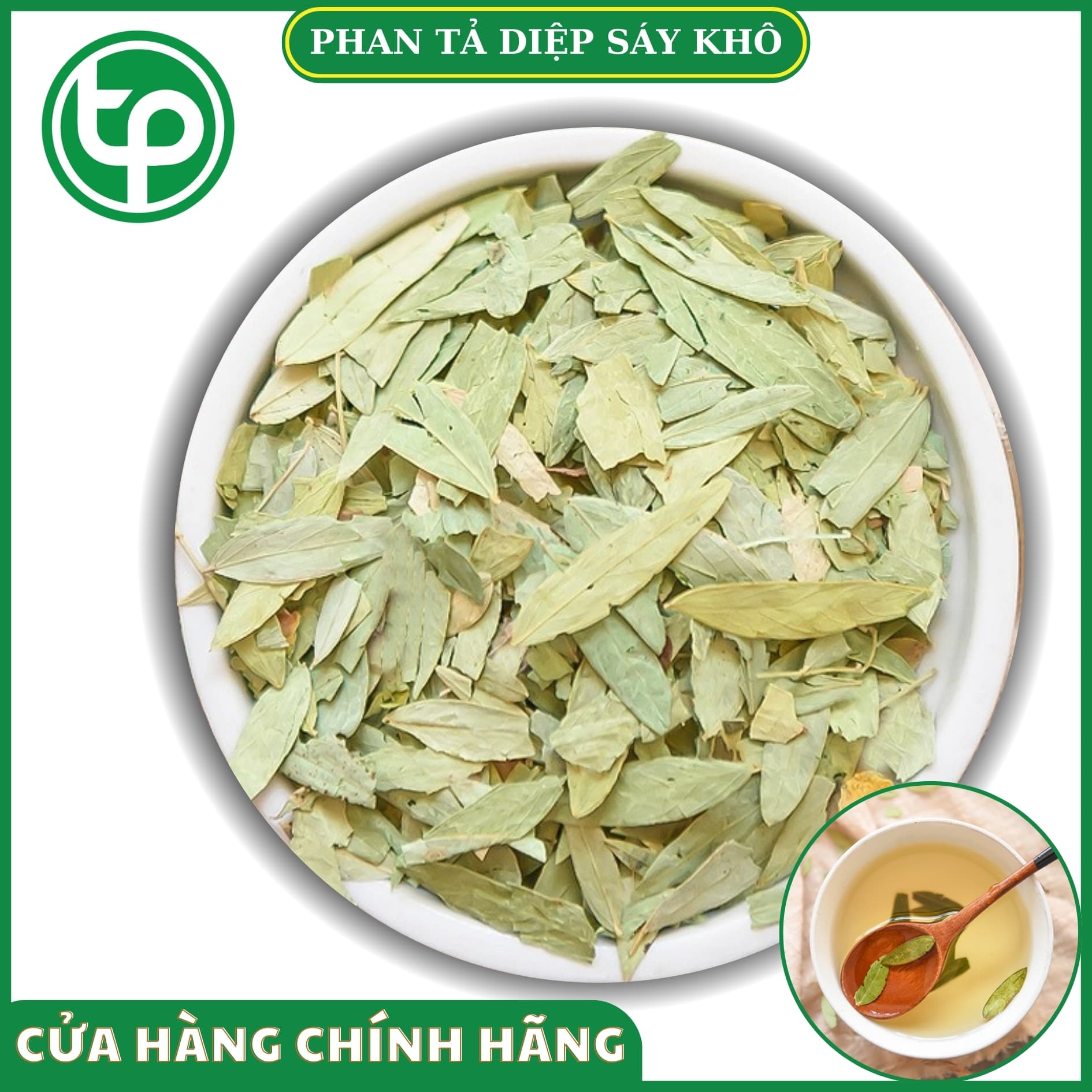 [HOT] Phan tả diệp khô trà khô túi nhỏ loại 100g - Thảo Dược Tấn Phát