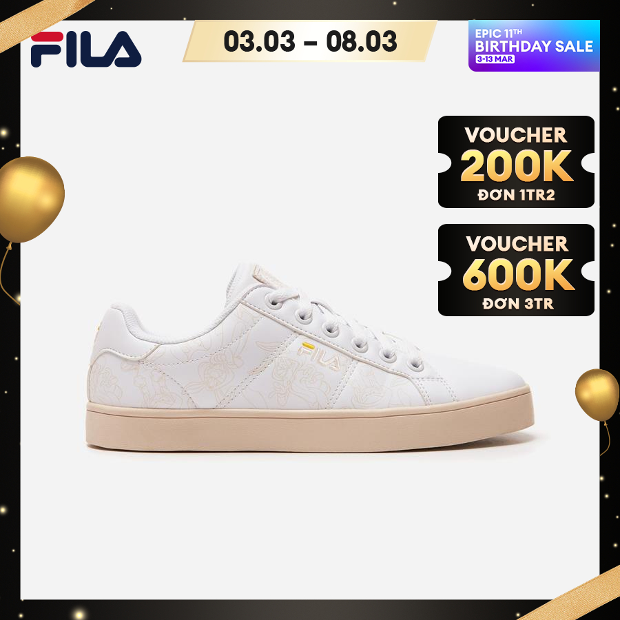 LOONEY TUNES x FILA Giày sneaker unisex Court Deluxe Wblt Print 1TM01893F