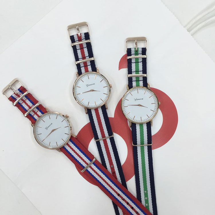 Geneva fabric women watches