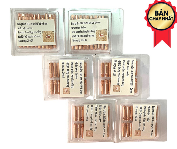 20 béc hàn cho máy HÀN MIG MINI dùng sung hàn AK15