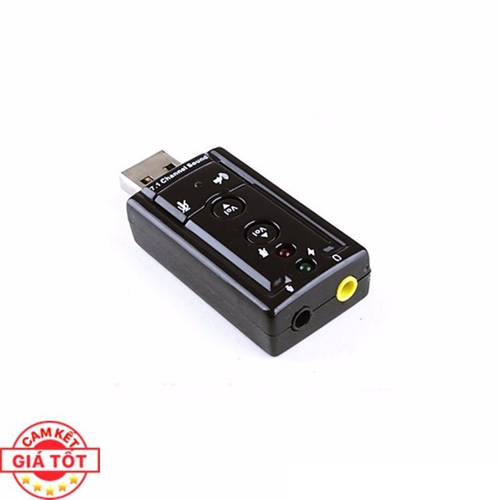 USB Ra Sound 3D 7.1 Âm Thanh Chuẩn