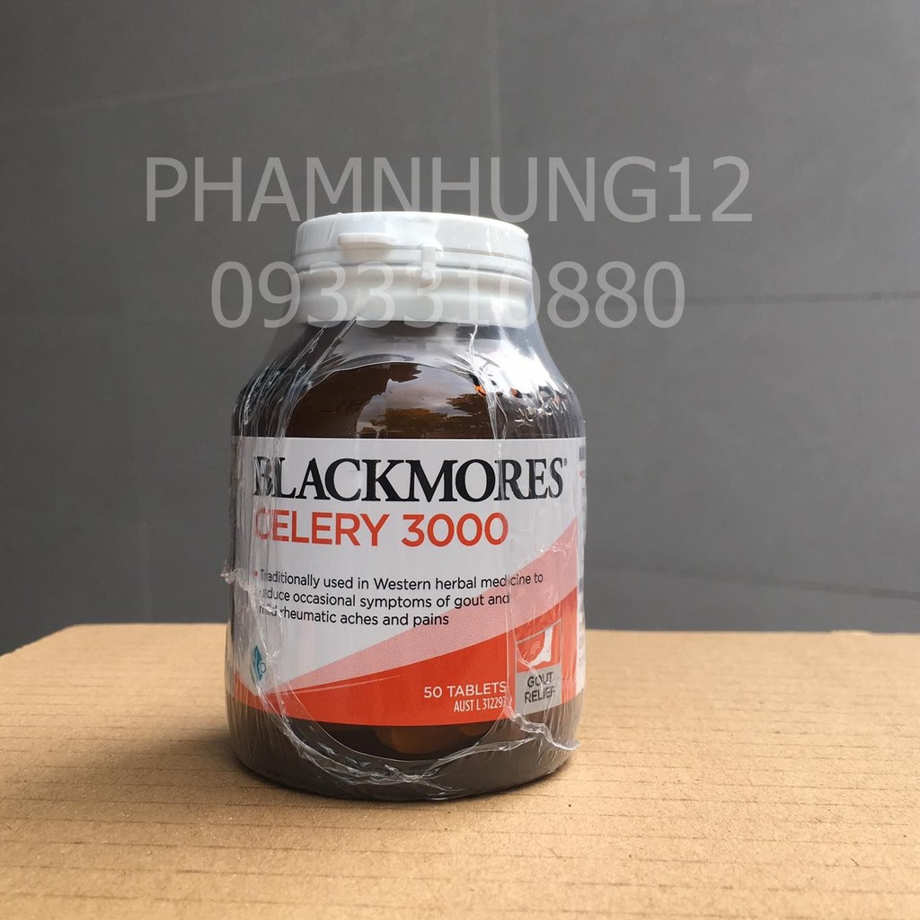 Viên Uống Celery Blackmores 3000mg (50 viên).