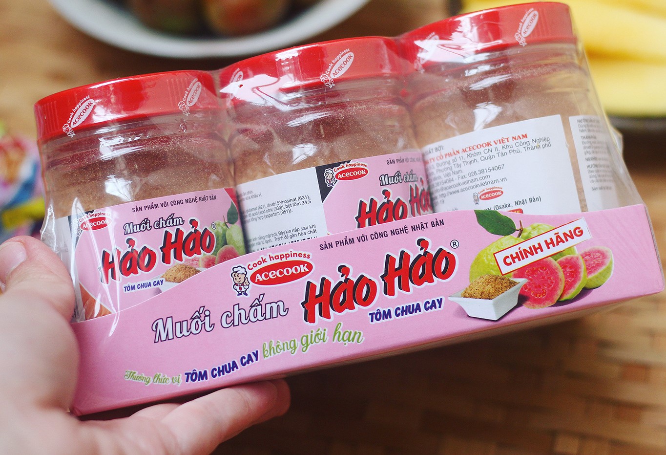 [HCM]HŨ MUỐI CHẤM HẢO HẢO 120G